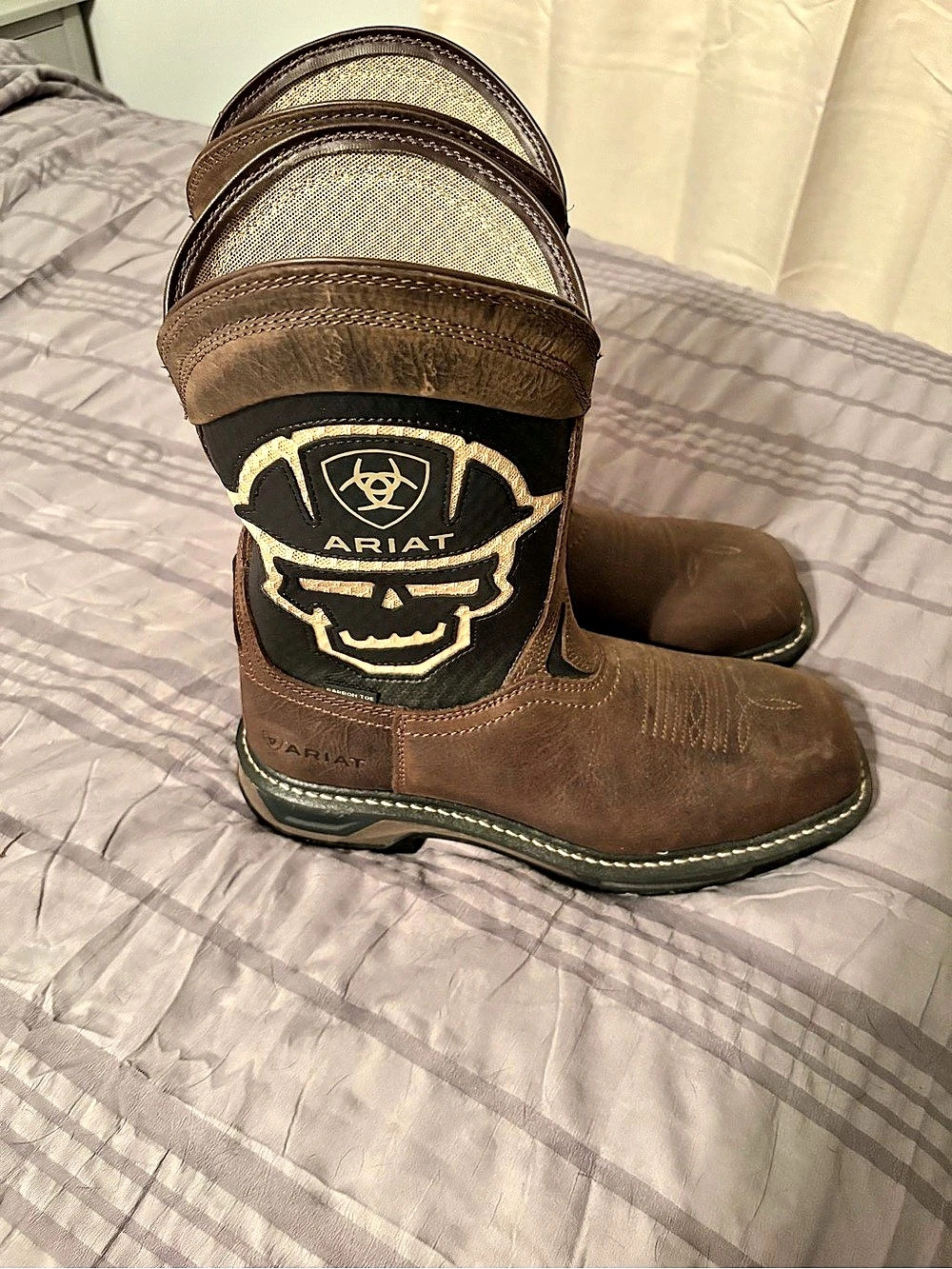 Ariat Workhog Carbon Toe Carbon Toe Work Boots US 10D Brown